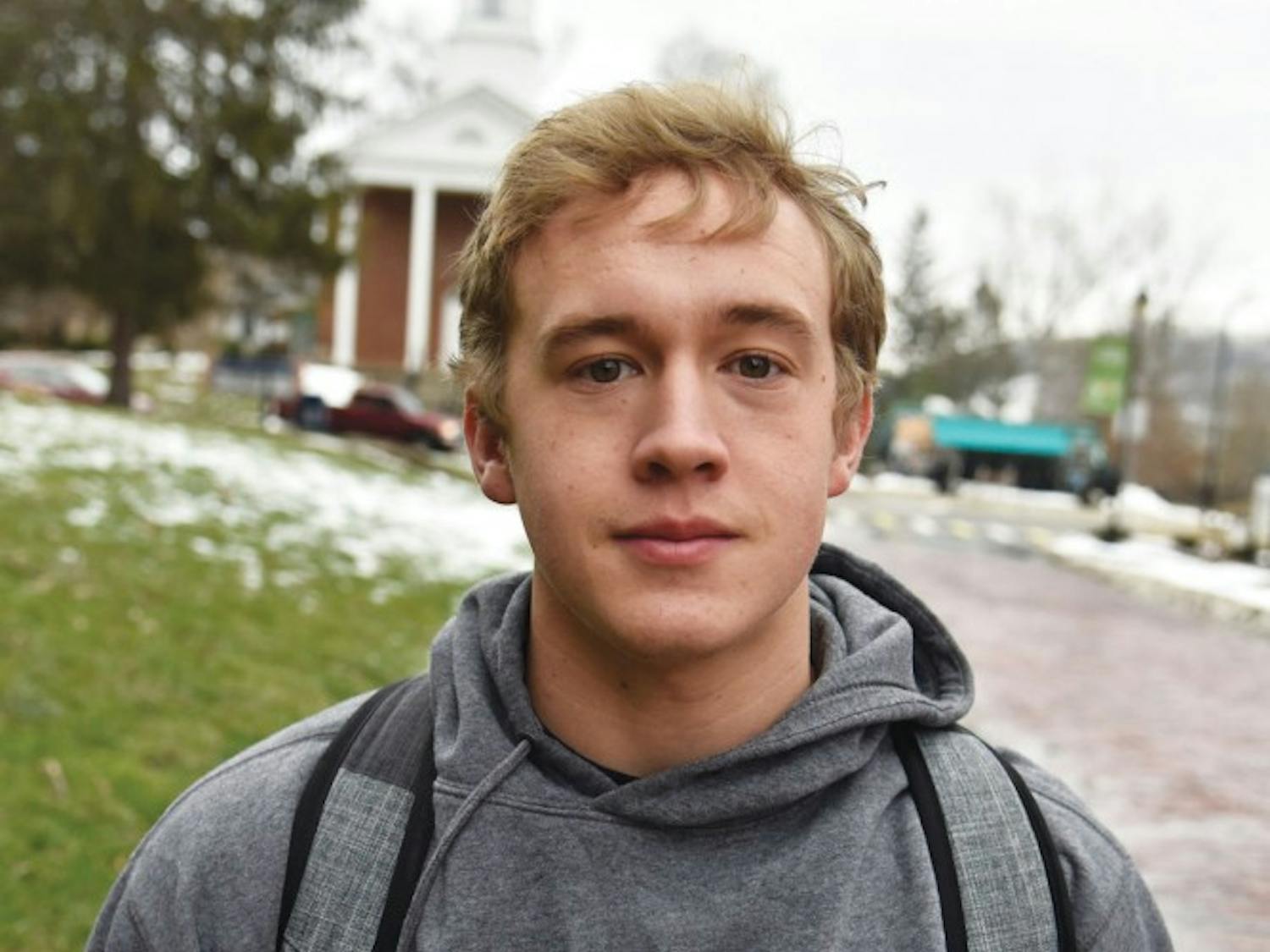 Parker Foard, a sophomore studying marketing  