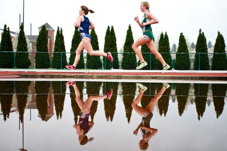 Ohio track takes third at first home meet  