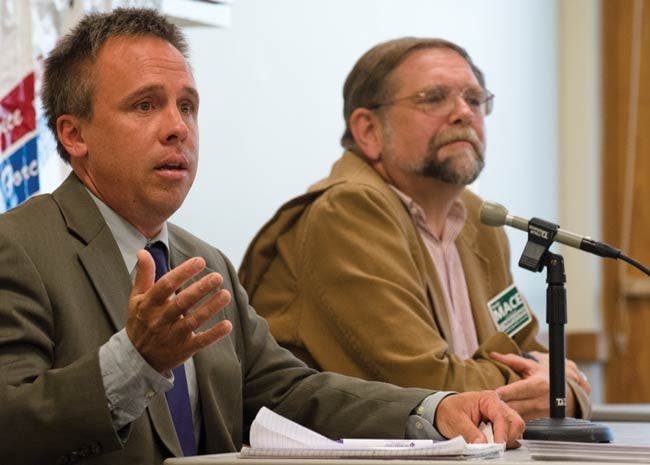 Fracking dominant topic of candidates' forum  