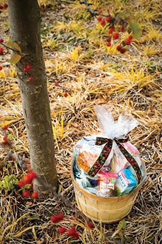 Senate sponsors food baskets for needy families  