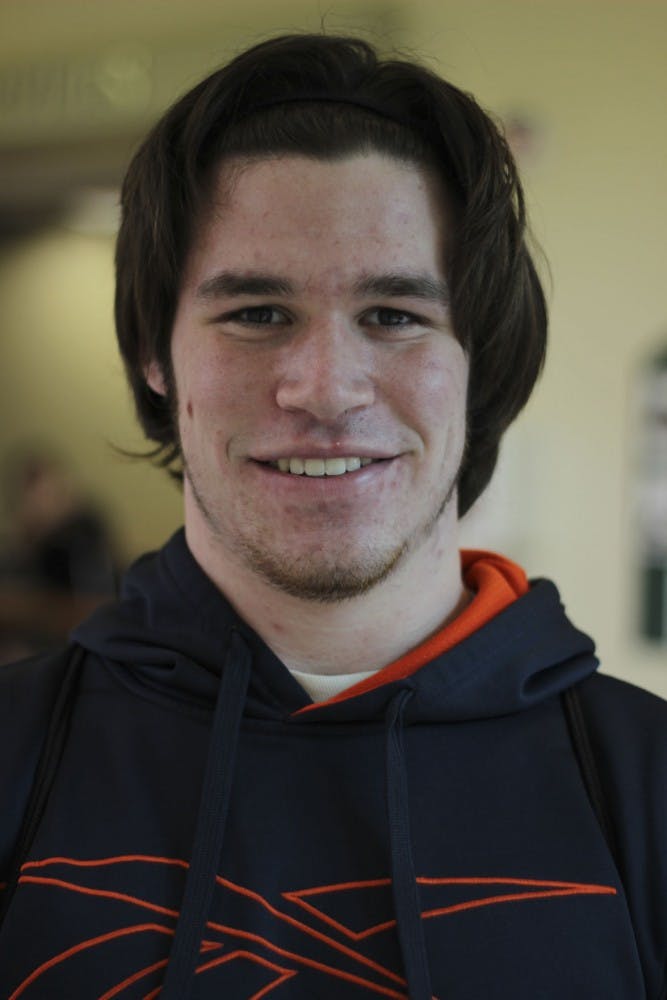 Austin Douglas, an undecided freshman  