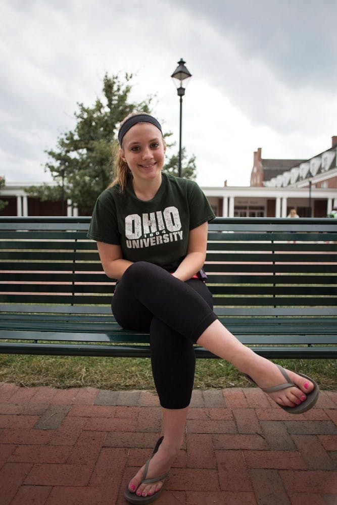 Kimberly Kaser, junior studying health administration  