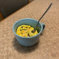 Dorm and microwave-friendly omelet in a mug 