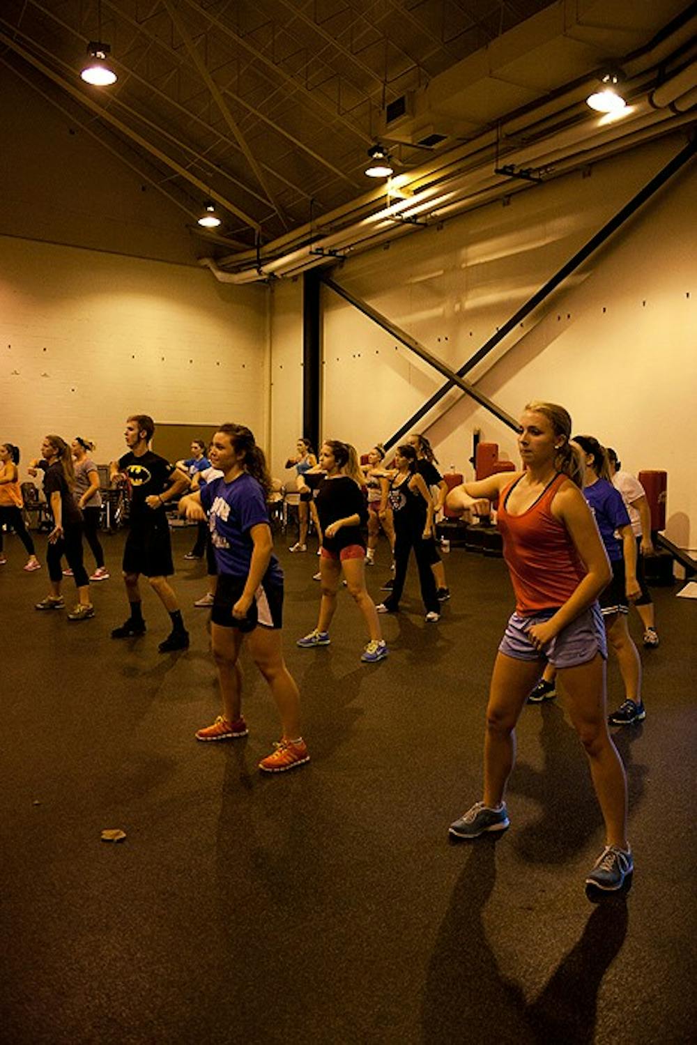 	<p>Zumba done in the Rike every Thursday is a fun way to get fit. </p>