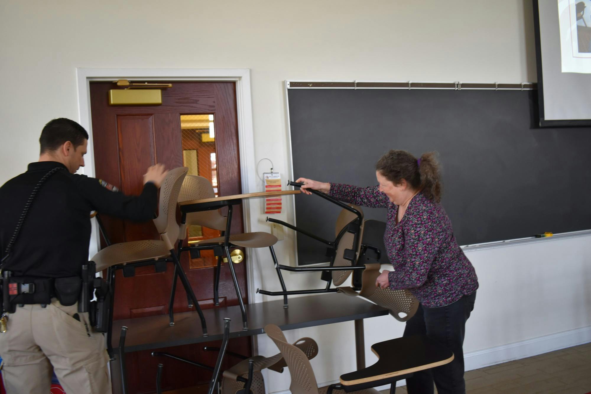 Active shooter training