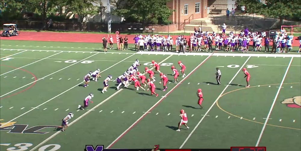 Otterbein football game against Mount Union