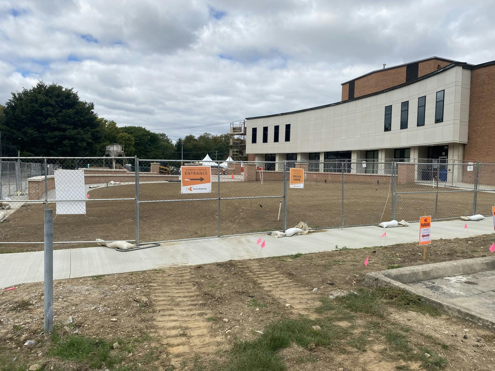 Campus Center renovations will be completed in late October