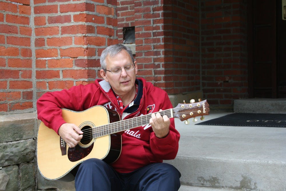 	<p>Otterbein professor Jeff Vasiloff has had little instruction on the guitar, but that has not stopped him from creating an album that is for sale on iTunes.</p>