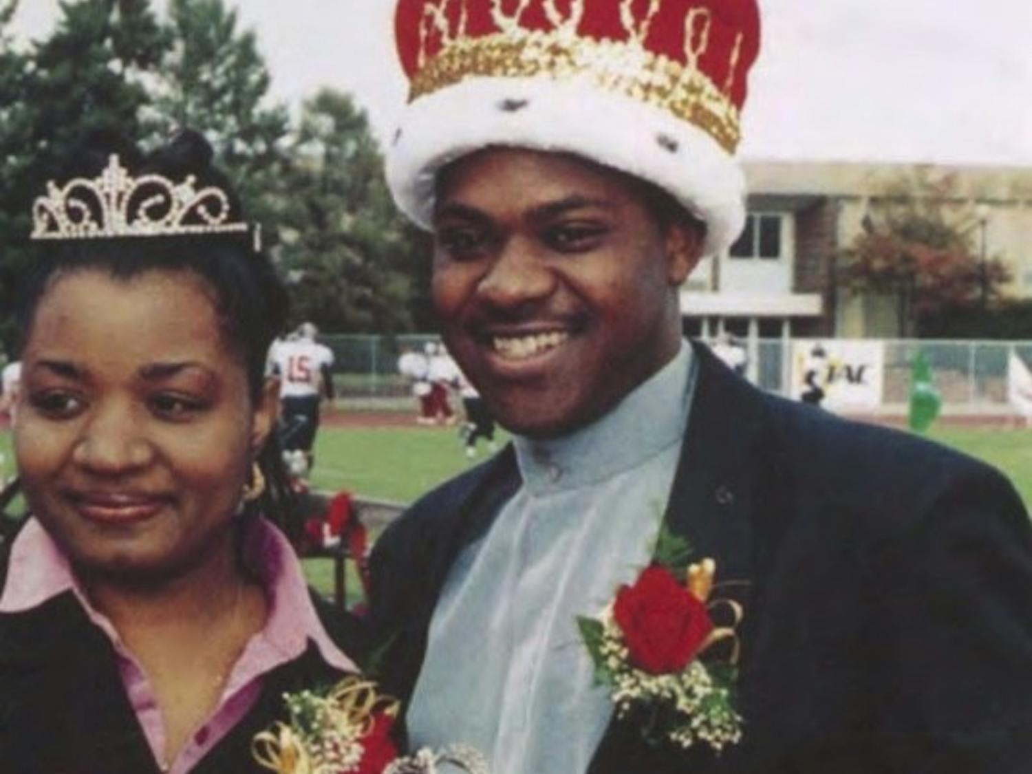 Antionette Greene and Jason Jenkins, pictured here during Homecoming 2002