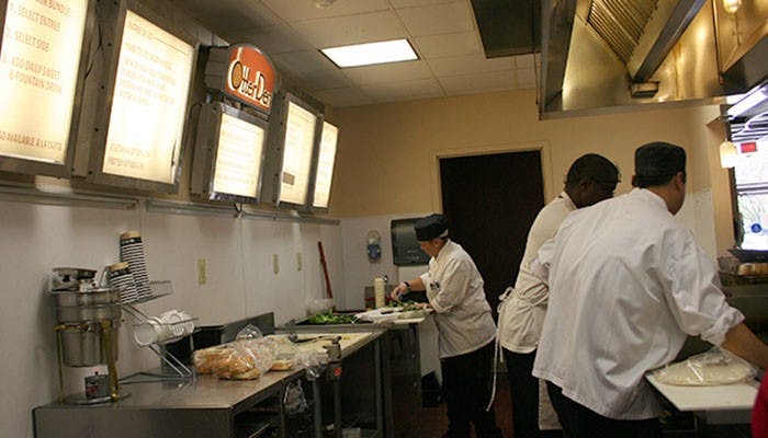 	The OtterDen menu has drastically shrunk since it replaced the Quizno’s that once occupied the space.