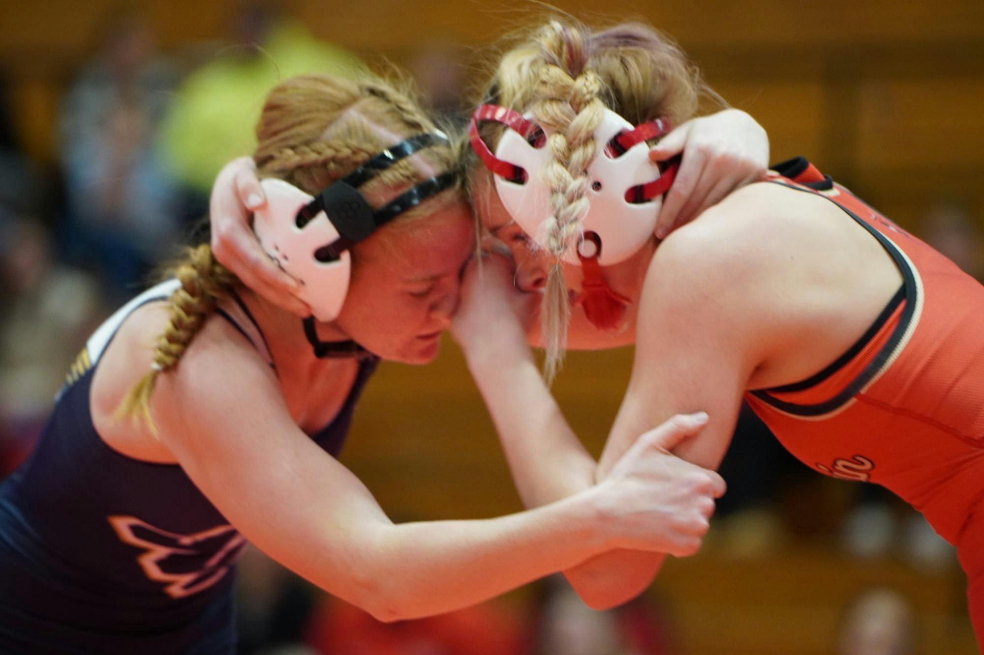 Women's wrestling vs. John Carroll 1/28