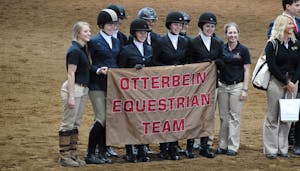 The Otterbein Hunt Seat team placed seventh at nationals.