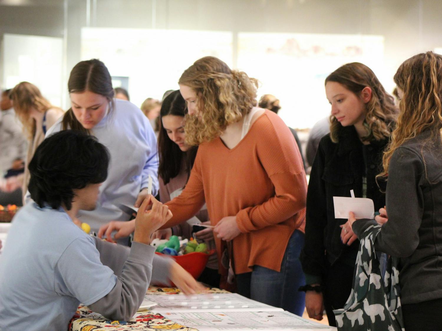 Otterbein students participate in activities at the SEEDs Festival on March 31, 2022