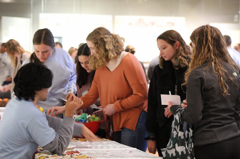 Otterbein students participate in activities at the SEEDs Festival on March 31, 2022