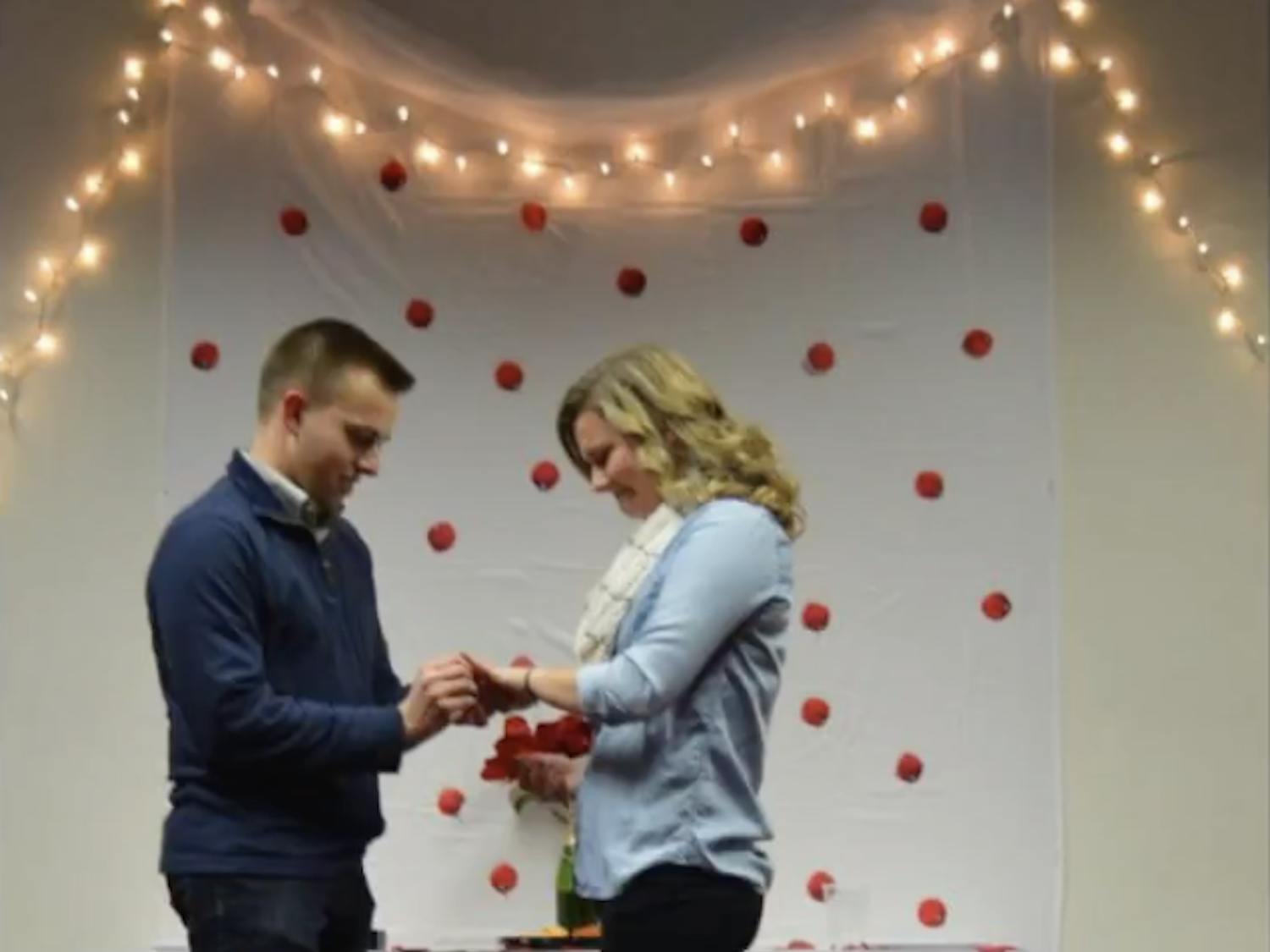 Allison Wheeler proposal with Adam Sullivan