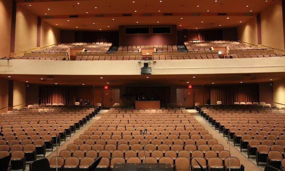 Cowan Hall seats will be filled by audience members for this week's showings of "Cabaret."