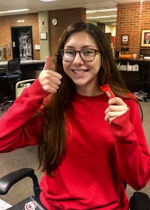 Theresa Paroff, freshman, criminology and psychology