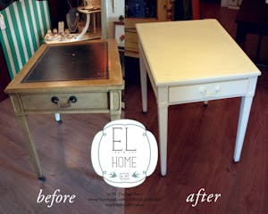 BEFORE & AFTER: End Table