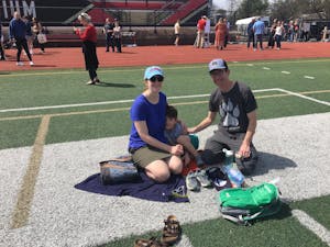Families Come to Celebrate at the Memorial Stadium