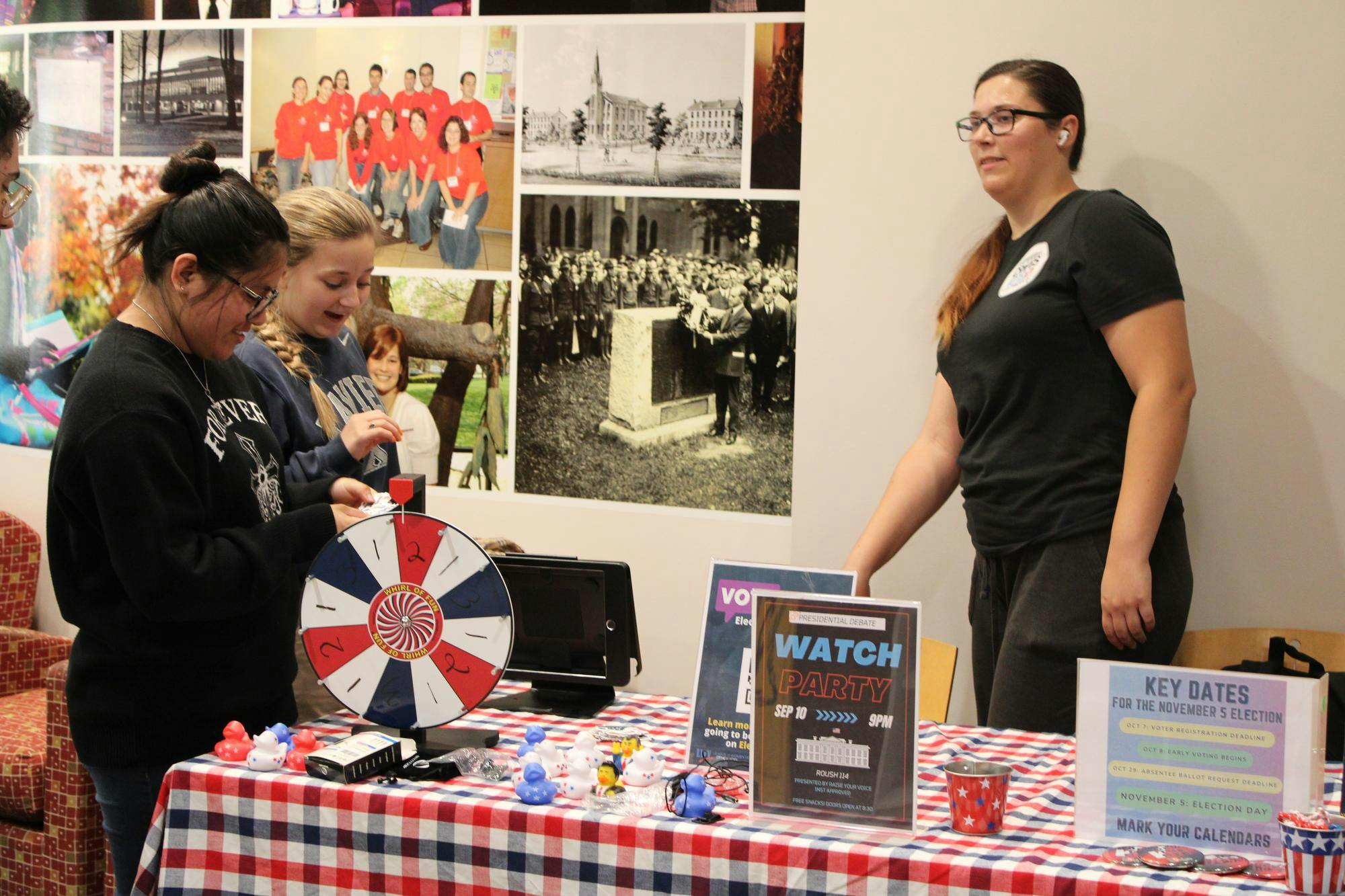 sign up for voteing table.JPG