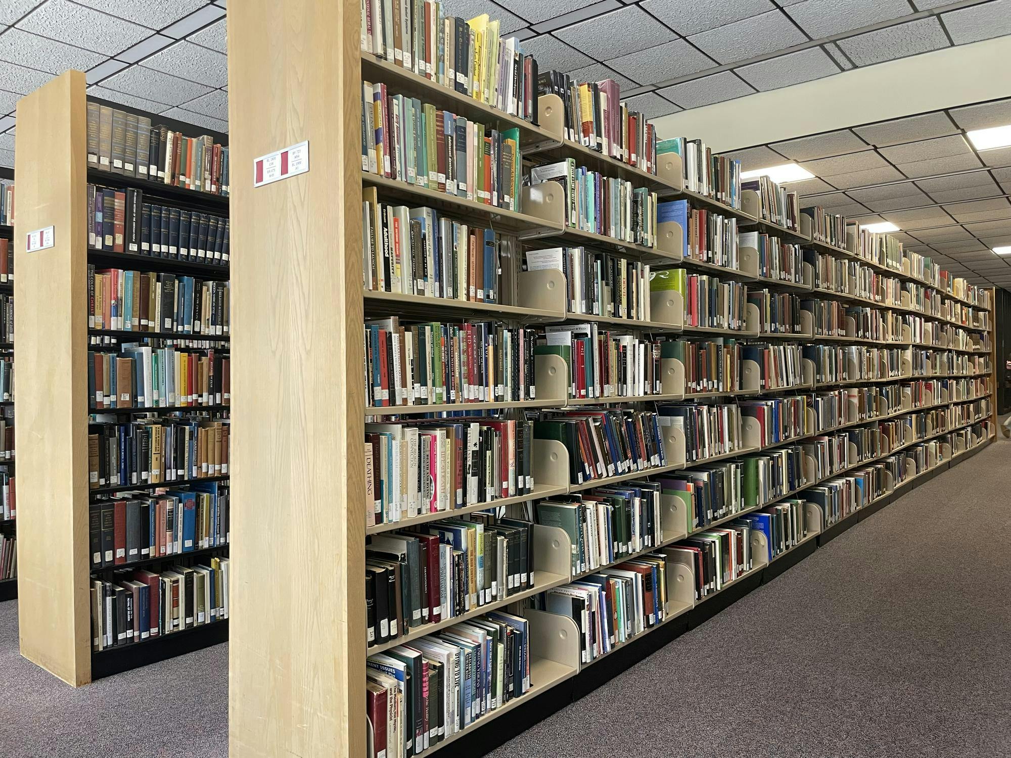 Library Book Aisles