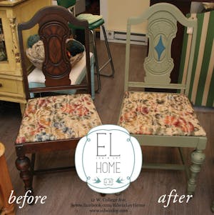 BEFORE & AFTER: Chair