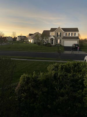 Totality of the 2024 Eclipse from Piatt Meadows Neighborhood in Lewis Center