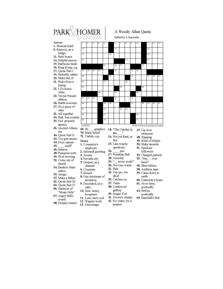 crossword