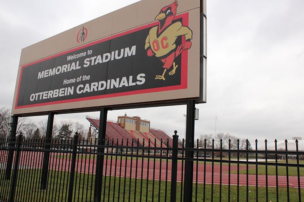 	<p>Otterbein plans to renovate Memorial Stadium with turf in the coming years.</p>