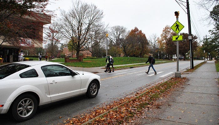 	The Otterbein urban legend of getting hit by a car and having free tuition is, well, just an urban legend.