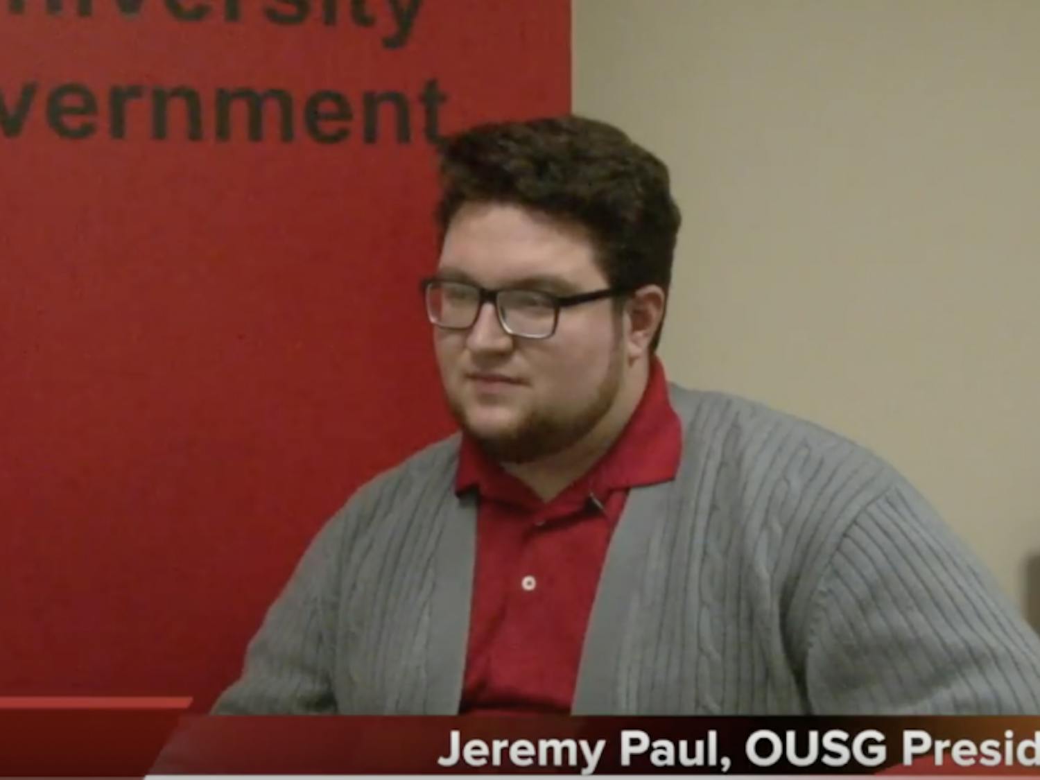 Jeremy Paul reflects on time in OUSG 