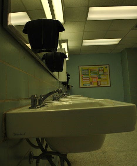 	Giesting and Bennett said they met with Frank Rydzweski, the special projects manager at Otterbein, who said he would look into the use of the chemical in the soap.