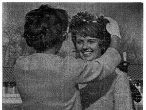 At the homecoming game, a T&C photographer shot this photo of the homecoming queen.