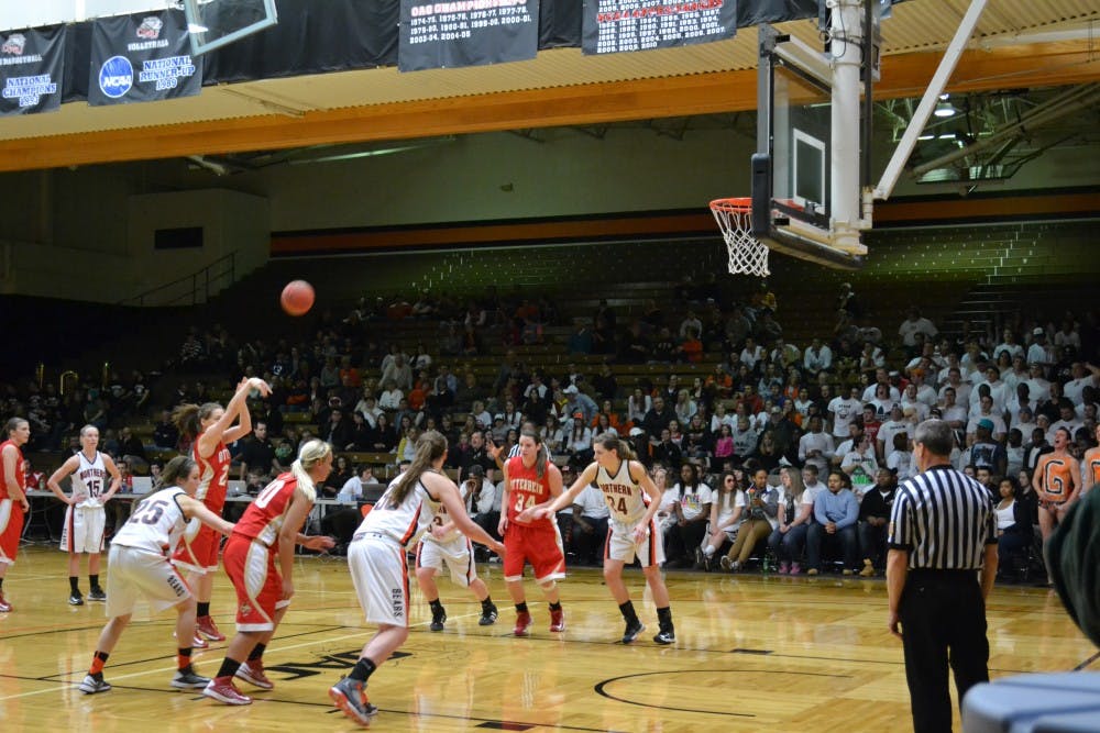 	<p>The Cardinal offense put up 46 points in the <span class="caps">OAC</span> championship matchup against Ohio Northern.</p>