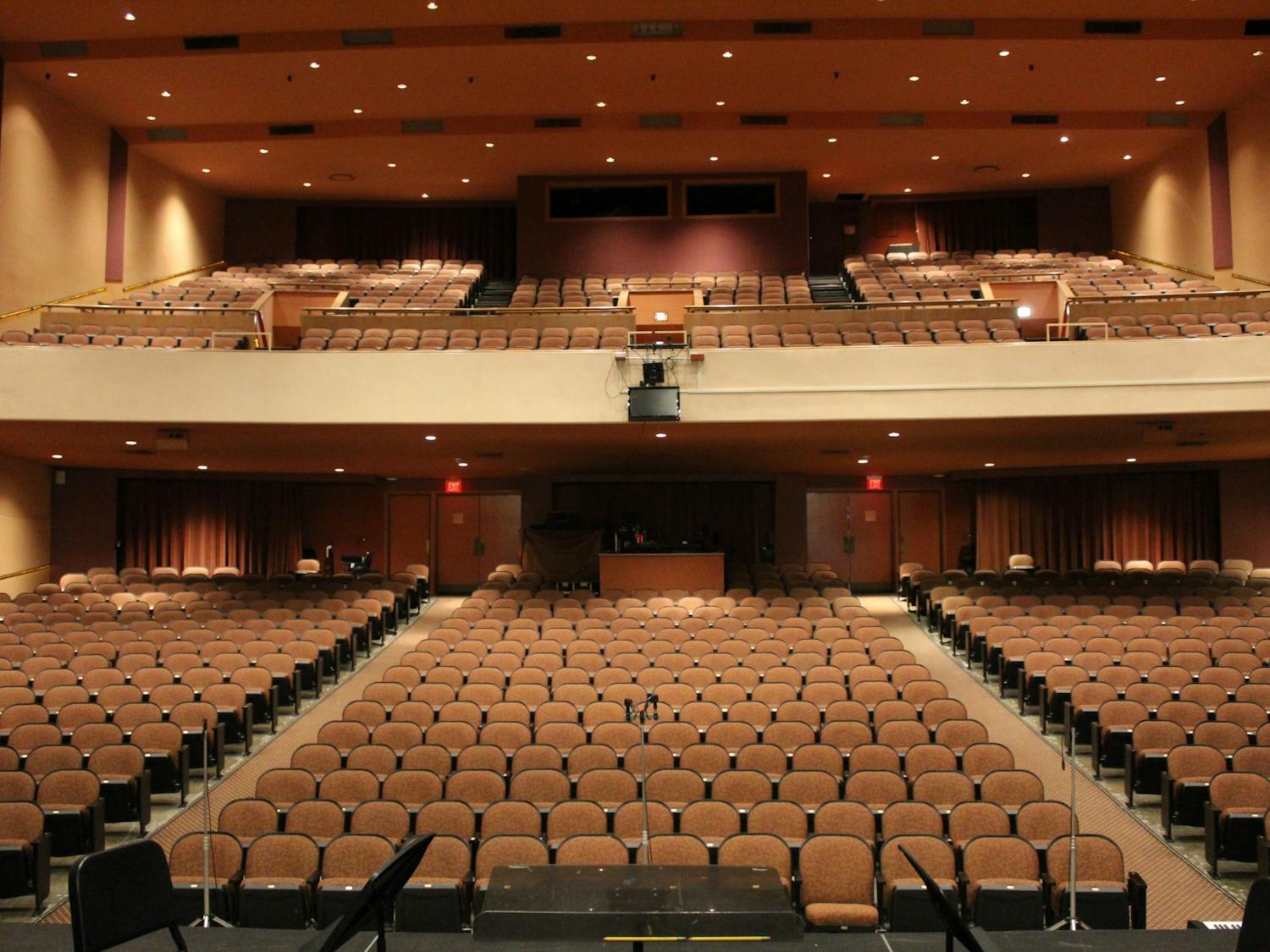 Cowan Hall - a view from the stage