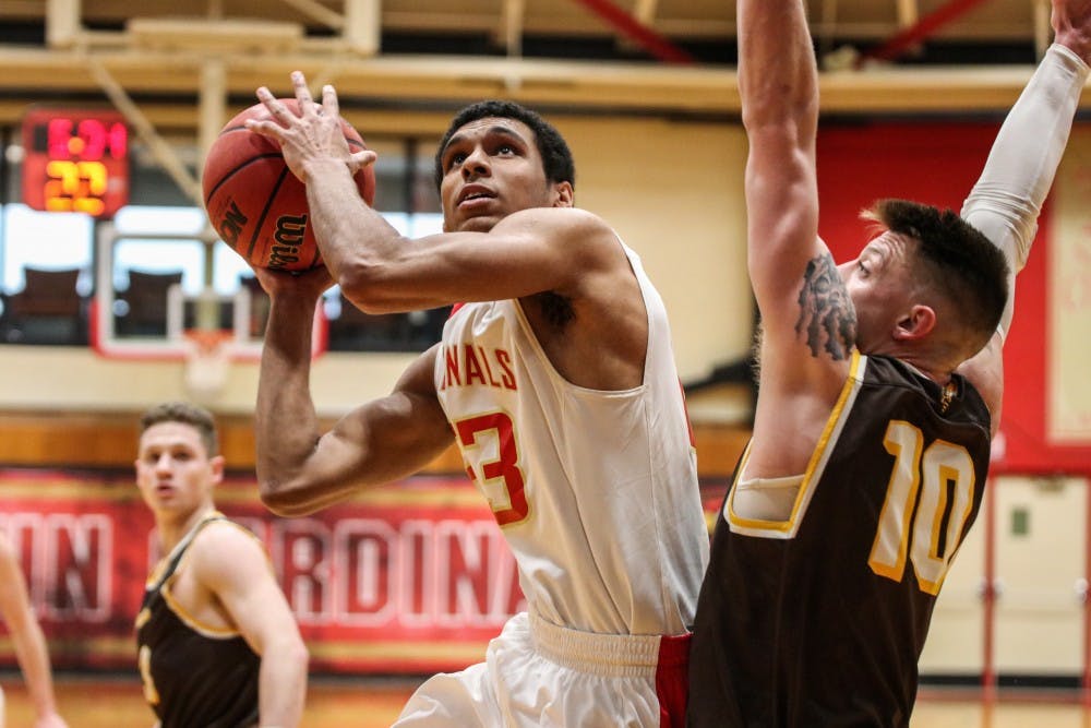 Otterbein Men's Basketball against Baldwin Wallace 021619