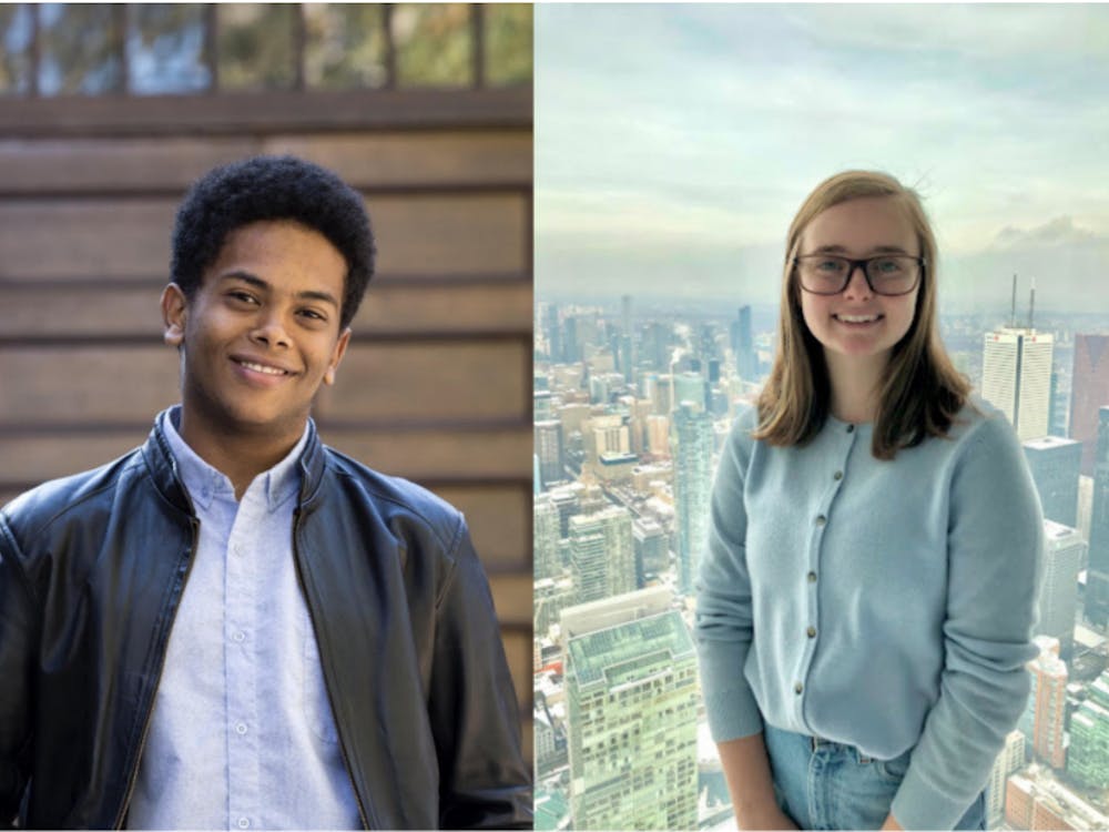Nathnael Mengistie ’22 and Sydney Hughes ’22 (left to right), the two Princeton recipients of the Sachs Scholarship
Photos courtesy of Nathnael Mengistie and Sydney Hughes