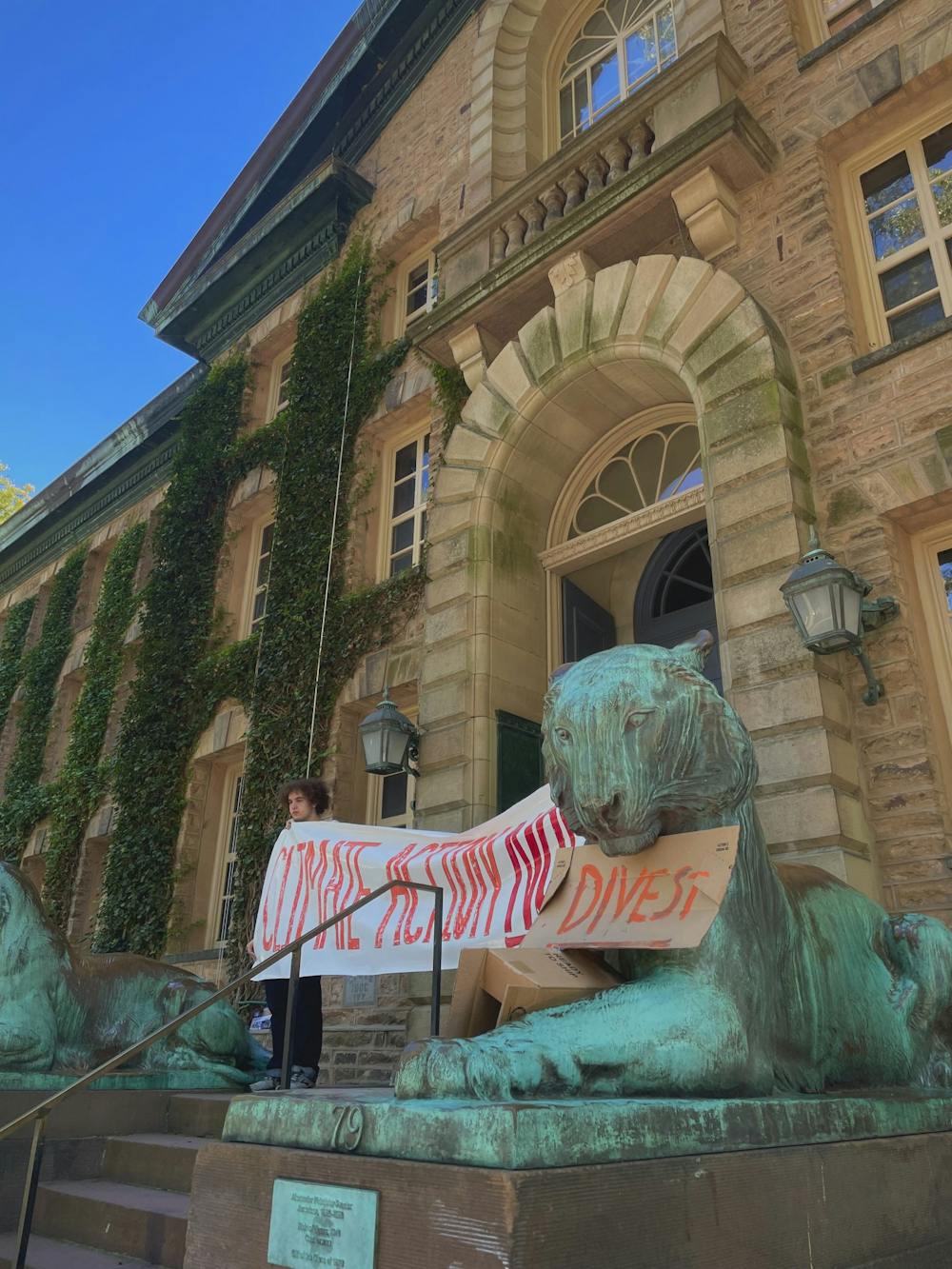 Divest Princeton Sit-in