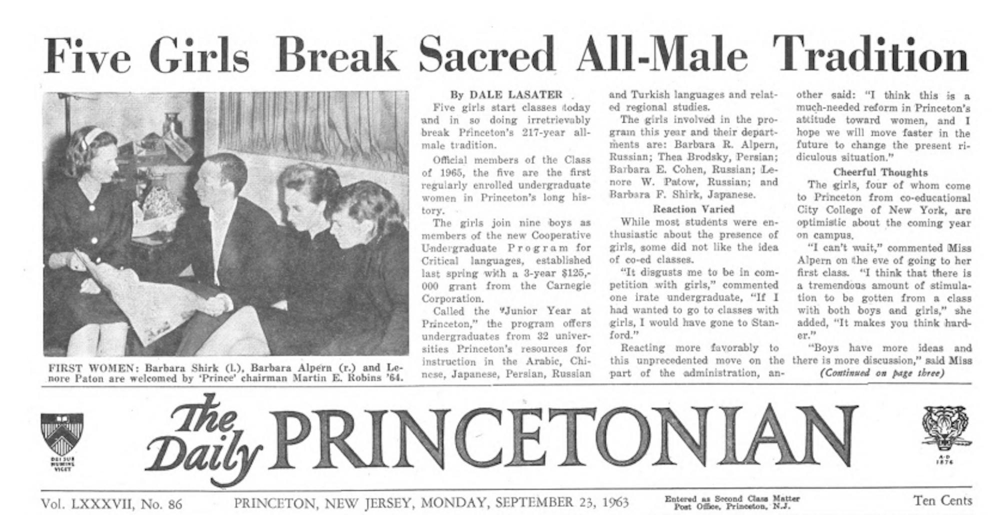 girls break sacred all-male tradition