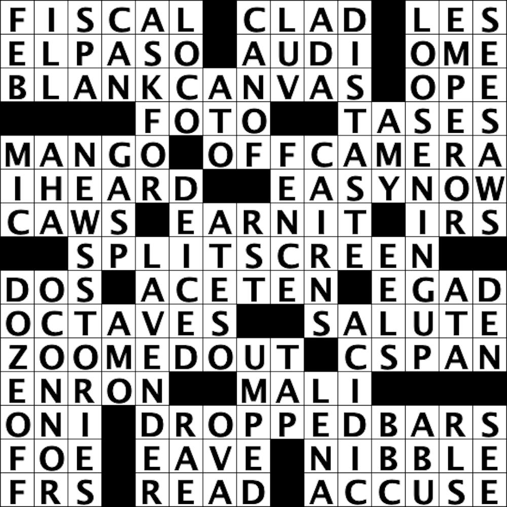Crossword commentary: A Bad Online School Day The Princetonian