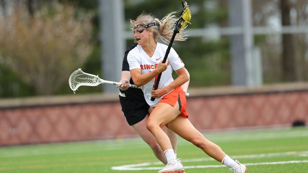 <h5>Women’s lacrosse went 1–1 last week.</h5>
<h6>Photo courtesy of Shelley Szwast and GoPrincetonTigers.com</h6>