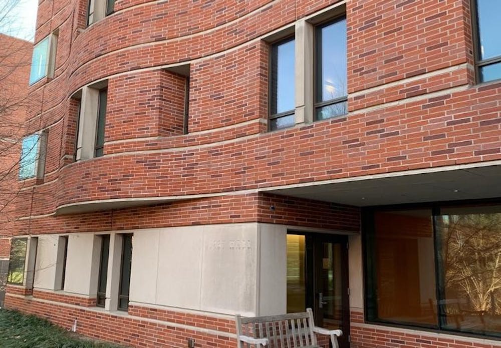 <h5>Students testing positive for COVID-19 have been isolating in 1967 Hall.</h5>
<h6><a href="https://hres.princeton.edu/undergraduate-housing/explore/1967-hall" target="_self">Housing and Real Estate Services</a></h6>