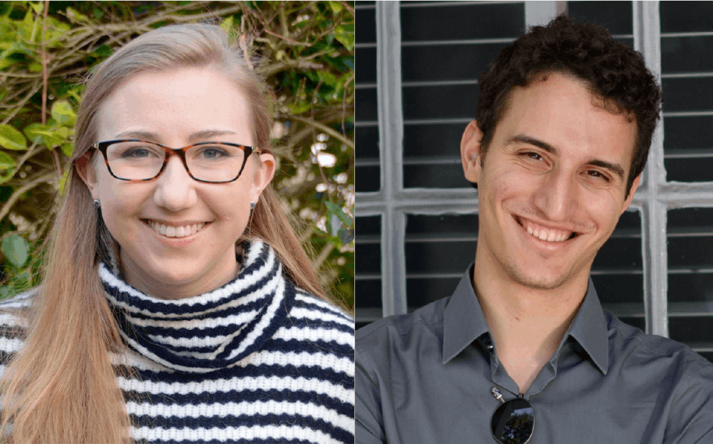 <p>Kate Reed ’19 and Rafail Zoulis ’19 have been selected as this year’s valedictorian and salutatorian.</p>
<p>Photos courtesy of the Office of Communications.</p>