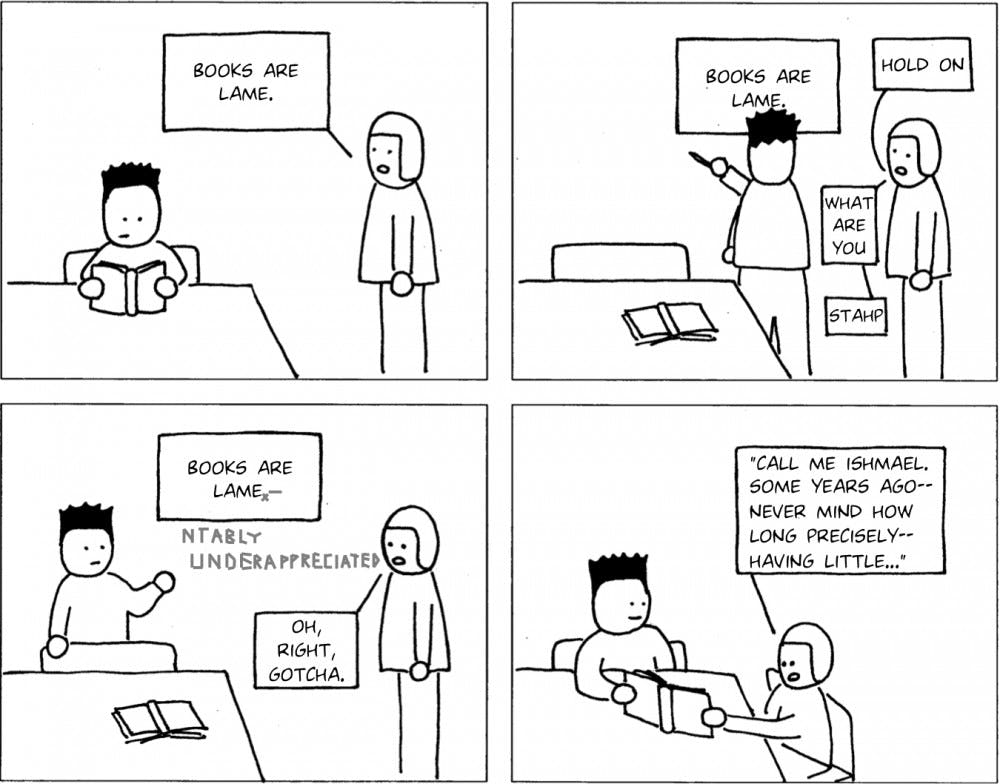 _How To Deal With Book Haters,_ Terry O'Shea '16