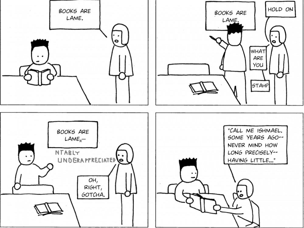 _How To Deal With Book Haters,_ Terry O'Shea '16