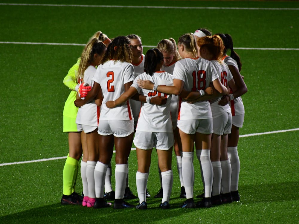 The women’s soccer team, pictured here, advanced to the second round of the NCAA tournament last weekend.
Natalia Maidique / The Daily Princetonian