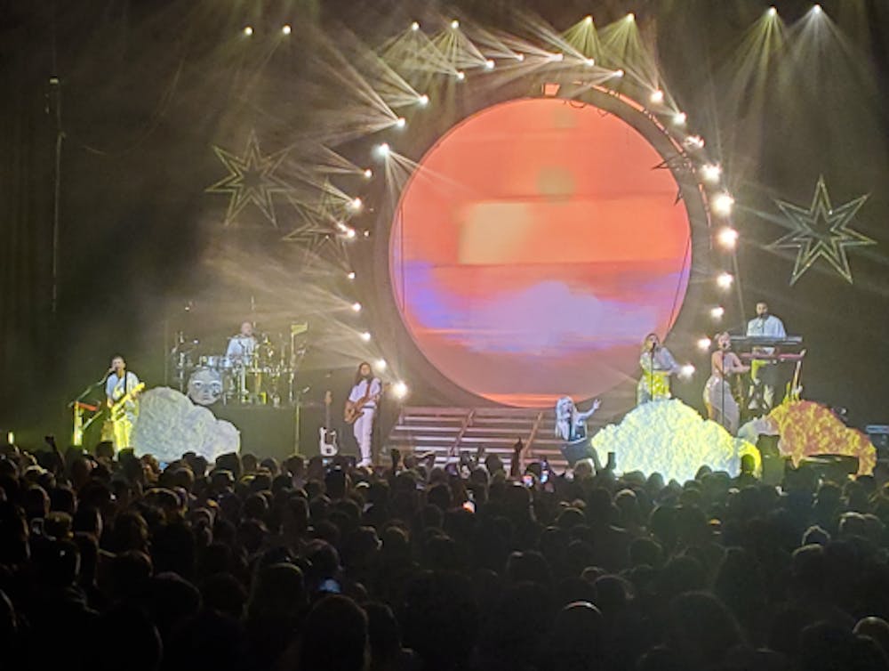 <h5>Carly Rae Jepsen on the “So Nice” tour at the The Met in Philadelphia.</h5>
<h6>Emily Miller / The Daily Princetonian</h6>