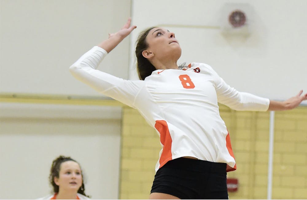 Princeton's Women's Volleyball v. Harvard