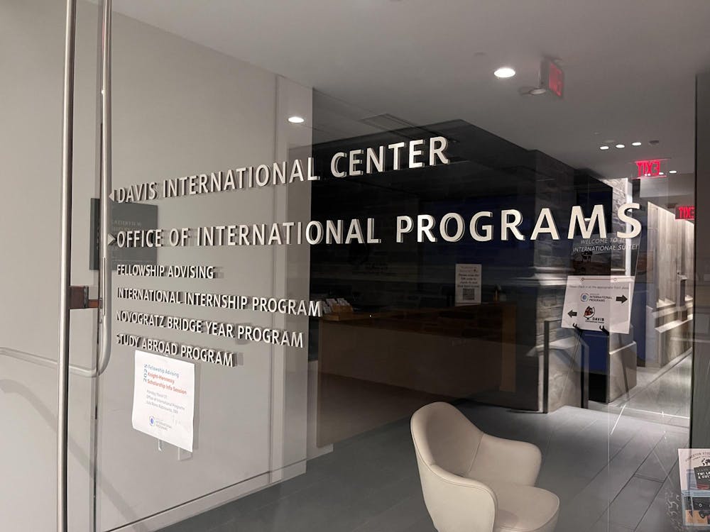 Entrance to the Davis International Center and Office of International Programs at Princeton.