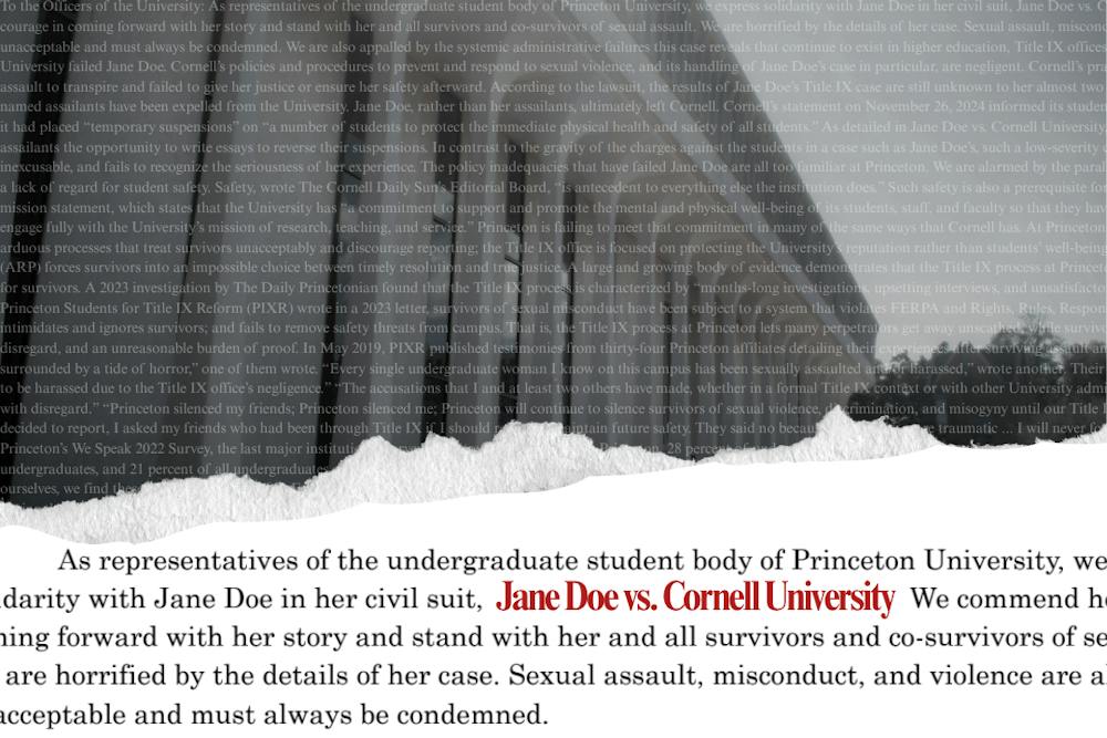 SPIA building with text from lawsuit. 